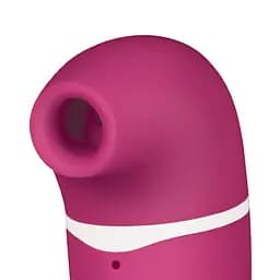 Вакуумний стимулятор клітора з вібраціє Lovetoy Toyz4Partner рожевий - мініатюра 3