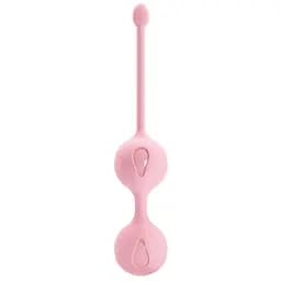 Вагінальні кульки Pretty Love Kegel Tighten Up, 16 см, рожевий - мініатюра 4