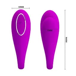 Вібратор Pretty Love Algernon Stimulator Purple - мініатюра 5