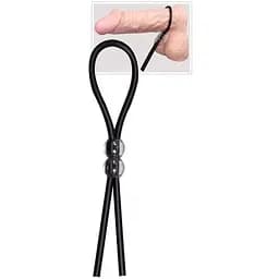 Ерекційна петля Orion Silicone Ring 24 см чорний