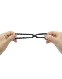 Подвійне ерекційне кільце Dorcel Dual Ring 5.7 см чорний - мініатюра 9
