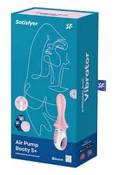 Анальний смарт-вібратор Satisfyer Air Pump Booty 5+. Satisfyer IG038551; SO6717 94176 - мініатюра 8