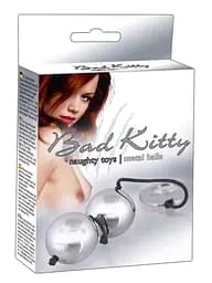 Вагінальні кульки Bad Kitty Heavy, 23 см, сріблястий - мініатюра 3