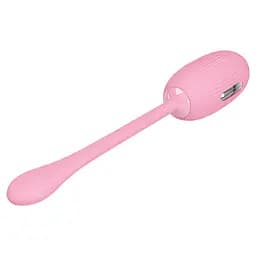 Віброяйце Pretty Love Doreen Electric Shock Egg Light Pink (App) - мініатюра 3