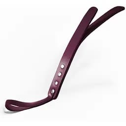 Падл двухслойный Feral Feelings Leather Mini Paddle Burgundy, натуральная кожа, burgundy
