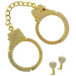 Наручники Taboom Diamond Wrist 65 см золотий