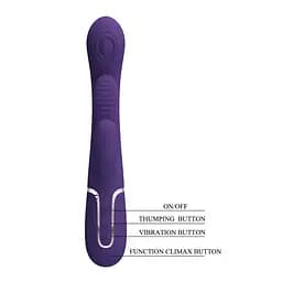 Вібратор PRETTY LOVE Shonia Dark PurpTwinkled Tenderness PRETTY LOVE BW-500041-2 100622 - мініатюра 9