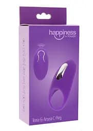 Кільце ерекційне Toy Joy Happiness Tease Arouse C-Ring 8.9 см фіолетовий - мініатюра 2