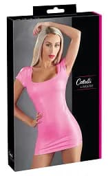 Сукня Cottelli Collection Party Mini Dress S рожевий - мініатюра 7