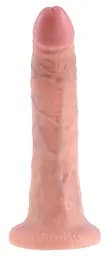 Фалоімітатор King Cock 7", 20.5 см (тілесний) - мініатюра 3
