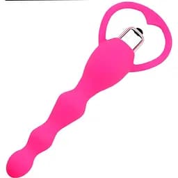 Анальна пробка Passion з вібрацією рожева (4821002030231)