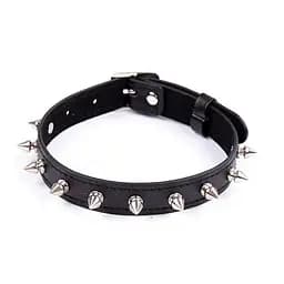 Брутальный ошейник BDSM со шпильками доминируйте со стилем K000331
