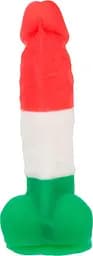 Кольоровий фалоімітатор Addiction - LEONARDO - 7" - 3 COLOURS, 17,8 см, силікон - мініатюра 2