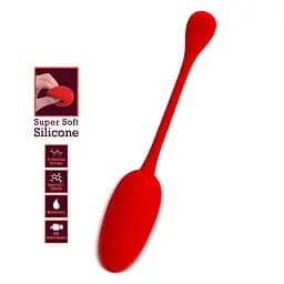 Віброкуля PRETTY LOVE KNUCKER Red, 12 vibration functions Memory function PRETTY LOVE BI-014786-2 98607 - мініатюра 4