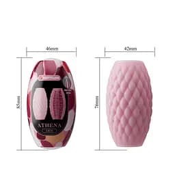 Мастурбатор Pretty Love Athena Eros Pink - мініатюра 6