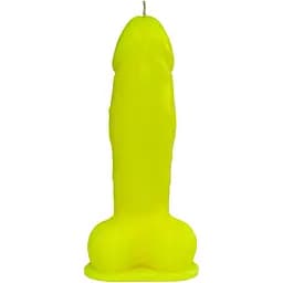 Свічка Love Flame - Dildo L Yellow Fluor, CPS01-Yellow - мініатюра 2