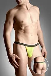 Чоловічі стрінги жовті SoftLine Mens Thongs 4496 XL - мініатюра 1