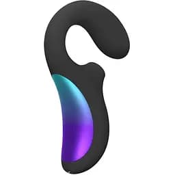 Вакуумный стимулятор клитора с вибрацией Lelo Enigma Wave черный