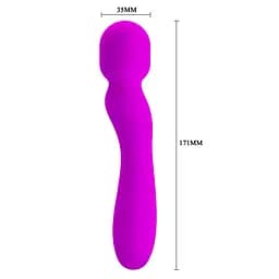 Вібромасажер Pretty Love Paul Massager фіолетовий - мініатюра 6