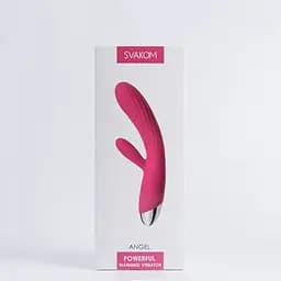 Svakom Angel Intelligent Warming - вібромасажер з підігрівом, 19,1х3,3 см SVAKOM SO4848 90751 - мініатюра 6