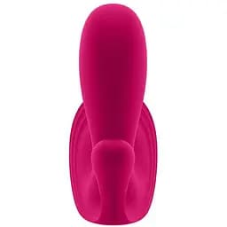 Подвійний смарт-вібратор у трусики Satisfyer Top Secret+ Рожевий - мініатюра 5