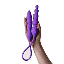 Вібратор двосторонній Adrien Lastic AD-2X з пультом LRS - мініатюра 4