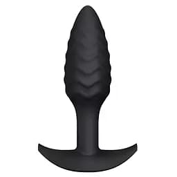 Анальная пробка Dorcel Wavy Plug 10.6 см (черный)