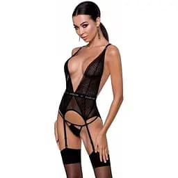 Passion MIRAJANE CORSet black L/XL