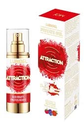 Рідкий вібратор Mai Lubigel Red Fruits (30 мл), густий гель, дуже смачний, діє до 30 хвилин