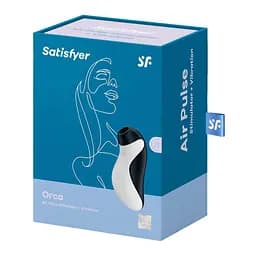 Вакуумний стимулятор клітора Satisfyer Orca, 9 см (мульті) - мініатюра 6