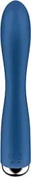 Вібратор-кролик Satisfyer Spinning Rabbit 1 20 см синій - мініатюра 5