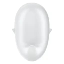 Вакуумний стимулятор клітора з вібрацією Satisfyer Cutie Ghost білий - мініатюра 4