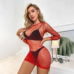 Міні-сукня відкрита та спокуслива S/M/L Червоний K0758-3