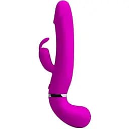 Вибратор-кролик Pretty Love Henry 24 см фиолетовый