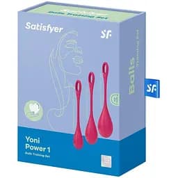 Набір йоні намистин Satisfyer Yoni Power 1 Червоний - мініатюра 3