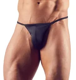 Сексуальні чоловічі стрінги Svenjoyment Men's Mini String S чорний - мініатюра 2