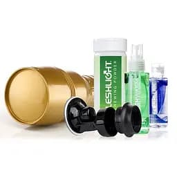 Мастурбатор Fleshlight STU Value Pack: присоска, мастило, чистяче та відновлююче - мініатюра 2