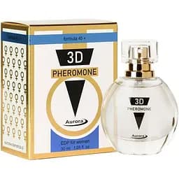 Духи женские с феромонами Aurora 3D Pheromone formula 45+ 30 мл