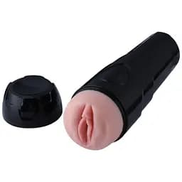 Мастурбатор Hismith Male Masturbation Cup with Vibe с вибрацией, совместим с креплением KlicLok