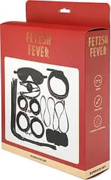 BDSM набір Fetish Fever Bondage Set 7 шт (чорний) - мініатюра 4
