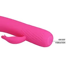Вібратор Pretty Love Tim Vibrator Pink - мініатюра 7