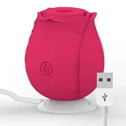 Вакуумний стимулятор для клітора Rose Air Wave, колір: червоний Mia (Іспанія) Mia MI910280 103099