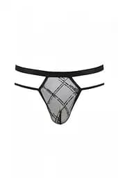 Сексуальні чоловічі стрінги Passion Free Your Senses Thong Collin 029 S/M чорний - мініатюра 3