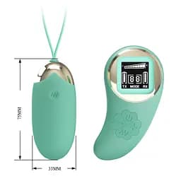 Віброяйце PRETTY LOVE Mina-10 vibration functions 9 speed levels, Wireless remote control PRETTY LOVE BI-014362W-LED-1 98597 - мініатюра 5