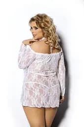Еротична сукня Anais Cobayo 3XL/4XL білий - мініатюра 2