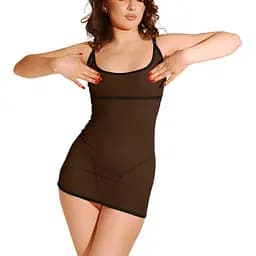 Сексуальное платье из сетки Art of Sex-Sharlotte черное XS-M