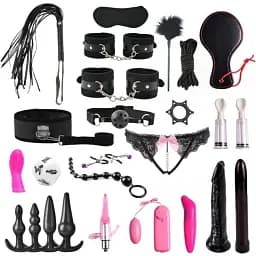 Подарунковий набір БДСМ та секс-іграшок I'MCUM 22 in 1 Fantasy Collection (IM-SM221)