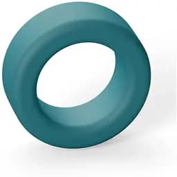 Эрекционное кольцо широкое Love To Love Cool Ring - Teal Me