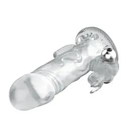 Насадка на пеніс із вібрацією BAILE Brave Man Vibrating Baile BI-026204 99116 - мініатюра 6