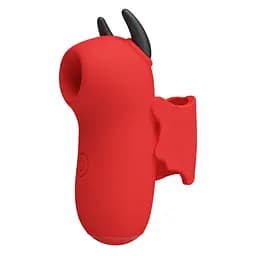 Вакуумний вібростимулятор Pretty Love Magic Devil Stimulator Red - мініатюра 3
